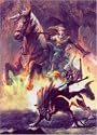 Nintendo Legend of Zelda Cloth Wall Scroll Poster YA-123