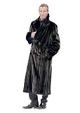 Mens Ranch Mink Coat - Double Breasted