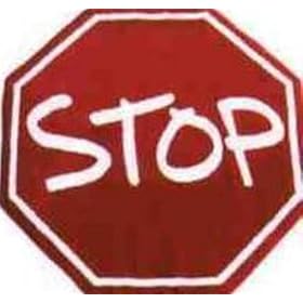 LA Rug Stop Sign Rug 39