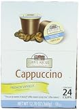 Grove Square Cappuccino, French Vanilla, 24-Count Single Serve Cup for Keurig K-Cup Brewers