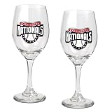 Washington Nationals 2 Piece MLB Wine Glass Set