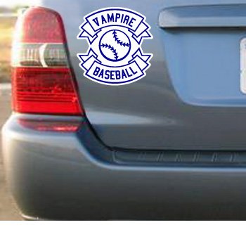 VAMPIRE BASEBALL - Twilight New Moon - Sticker Decal - #S010