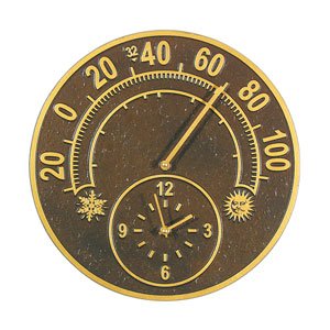 Winter Summer Solstice Thermometer Clock