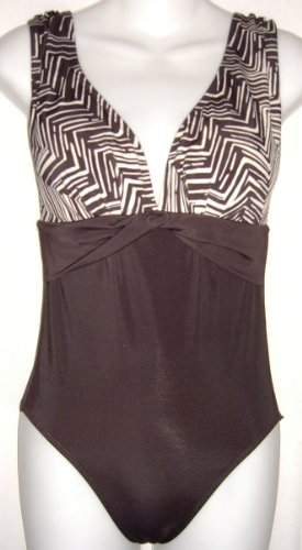 Contemporary 1 PC Swimsuit Sizes S-XL