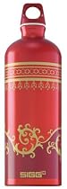Sigg Lifestyle Loop Top Water Bottle (1.0-Liters, Maharadsha Ruby, Cap Color May Vary)