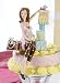 Mommy To Be - 6.25" Baby Shower Caketop Keepsake Figurine of Pregnant Lady Holding Presents and Gifts