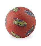 Crocodile Creek's 7" Playground Ball - Racecars Allover