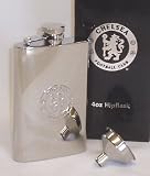 Review Official Football Merchandise  / Chelsea FC Hip Flask - Chrome