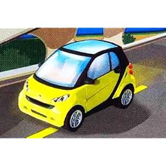 Smart fortwo Coup� (For Two) - Grundfarbe Gelb - 1:87