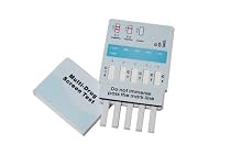 5 Panel Urine Dip Instant Drug Test - AMP, COC, BZO, OPI, and THC. (2 Test pack)