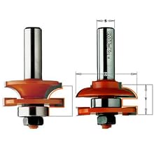CMT 891.501.11 Rail & Stile Ogee Set 1/2-Inch Shank, 1-3/4-Inch Overall Diameter