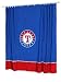 Texas Rangers Fabric Bath Shower Curtain