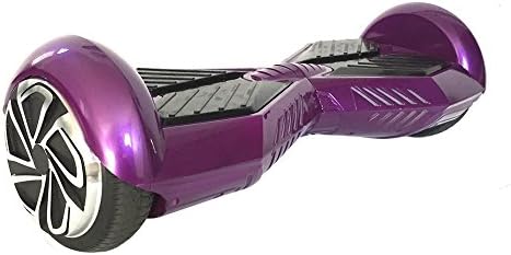 RoverFX V2 [NEW 2015] Two-wheel Self Balancing Smart Electric Scooter Drifting Board - with carrying bag - with 6-pcs Elbow Knee Wrist Safety Pad Set (Purple)