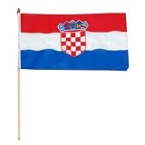 Croatia Flag 12 x 18 inch