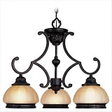 Aladdin Chandelier in Rustic Copper