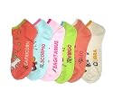 Mopas Zodiac Signs Womens Anklet Ped Socks (9-11)