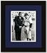 Yogi Berra Autographed/Hand Signed New York Yankees 8x10 Photo with Babe Ruth - Custom Framed