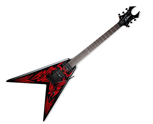 B.C. Rich KKV2TO Kerry King V Two Electric Guitar, Tribal Onyx