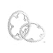 Miche Pista 53 Tooth 135mm Track Chainring