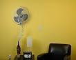 Air King 9018 Wall Mounted Fan In White with Chemical Resistant Polypropylene Blades