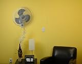 Air King 9018 Commercial Grade Oscillating Wall Mount Fan, 18-Inch