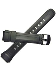 Casio 18mm Black Resin