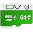 CoolEStore OV Class 10 Micro SD SDXC TF HIGH PERFORMANCE Flash Memory Card UHS-1 Up To 80MB/s Read Speed Life time warranty 100% TESTED generation 3 64GB