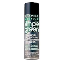 Simple Green 19010 Foaming Crystal Industrial Cleaner/Degreaser, 20oz Aerosol Can