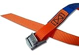 Tie down Straps for Bicycle Car Cycle Carrier Rack (pack of 4) in different colours (orange)