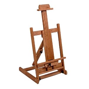 American-Easel-Solid-Oak-Table-Top-Easel-Golden-Finish