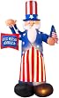 Uncle Sam 6 Foot Airblown inflatable
