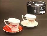 Kaffeetassen-Set 'Cow Parade', 4tlg. B-WARE