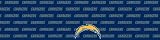 San Diego Chargers Team Auto Visor Decal