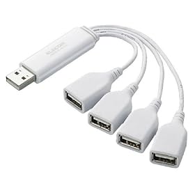 ELECOM ����n�u �v���X�B U2H-TM400BWH
