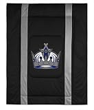 LOS ANGELES KINGS OFFICIAL LOGO TWIN SIZE JERSEY COMFORTER