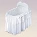 Jumbo Bassinet: Three-Tier Eyelet Bassinet Bedding Set