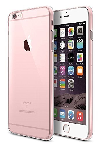iPhone 6s Case, Hotbin Ultra Slim Clear Flexible PC Back TPU Bumper Transparent Rubber Case for iPhone 6/6s - Crystal Clear