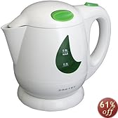 DRETEC 電気ケトル わくわくケトル 0.8L グリーン PO-307GN