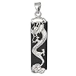 Schmuck-Pur Kunstvoller echt Silber Achat-DRACHEN-Anh�nger