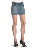 ABS Allen Schwartz Women &acute; s Denim Yoked Grommet Skirt - cod. B0036ZBQFE