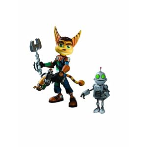 Ratchet & Clank Series 1: Ratchet with Transforming Clank Action Figure