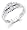 Size - 4 - 14k White Gold 5 Five Stone Round Diamond Engagement Bridal 2 Two Ring Set w/ Matching Wedding Anniversary Band (4/5 cttw, G-H Color, I1 Clarity)