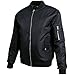 Majeclo Men's Classic Ma-1 Flight Lightweght Bomber Jacket