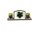 FRUIT GRAPE ROUND SERVING PLATTER,DECORATIVE