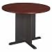 Bush Furniture Round Conference Table, Hansen Cherry/Galaxy