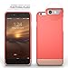 iPhone 6S Case, iPhone 6S Cover Zeox [Slim Slide] Series Dual Layer Protective Case for iPhone 6S/iPhone 6 (4.7-Inch)-Shock Absorptive Soft Inner Layer and Hard Case- [Lifetime Warranty]- Peach/Gold