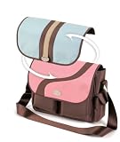 Philips Avent Urban Bag - Brown and Pink/Blue