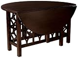 Ty Pennington Round Gate Leg Table with Chocolate Finish by Howard Miller - 952019CH