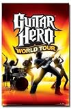 GUITAR HERO WORLD TOUR VIDEO GAME 22.5X34 POSTER 9860
