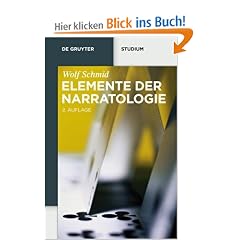 Elemente der Narratologie (de Gruyter Studienbuch)